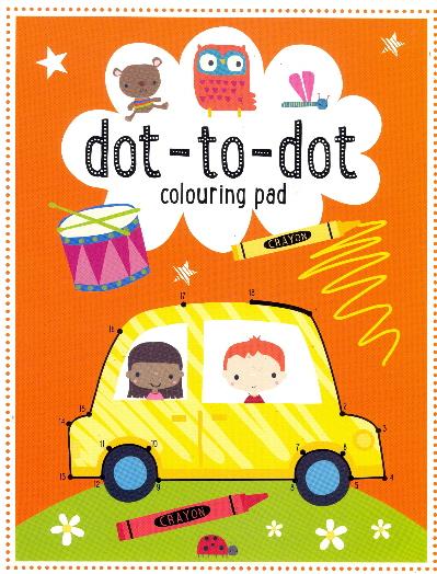 Dot-to-Dot Colouring Pad