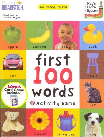 First 100 Words Activity Game