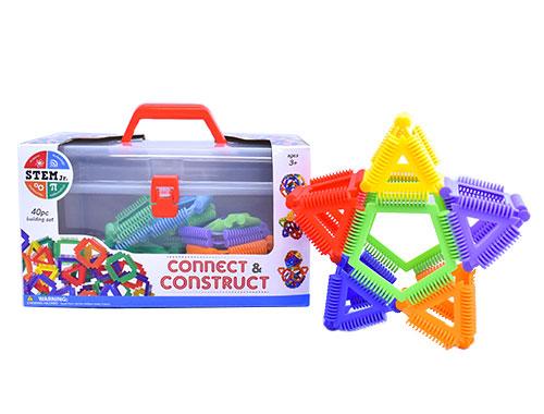 Connect & Construct 40 Piece Building Set (STEM Jr.)