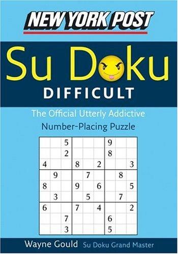 New York Post Difficult Sudoku