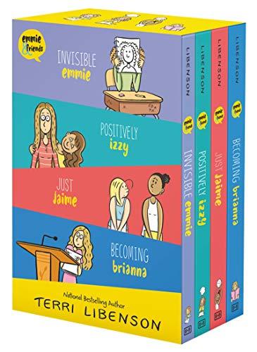 Emmie & Friends 4-Book Box Set (Invisible Emmie/ Positively Izzy/Just Jaime/Becoming Brianna)