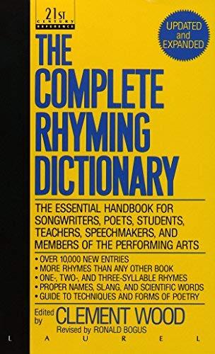 The Complete Rhyming Dictionary (Updated and Expanded)