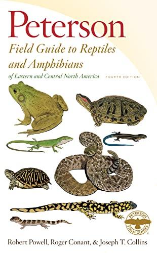 Field Guide to Reptiles and Amphibians of Eastern and Central North America (Peterson, 4th Edition)