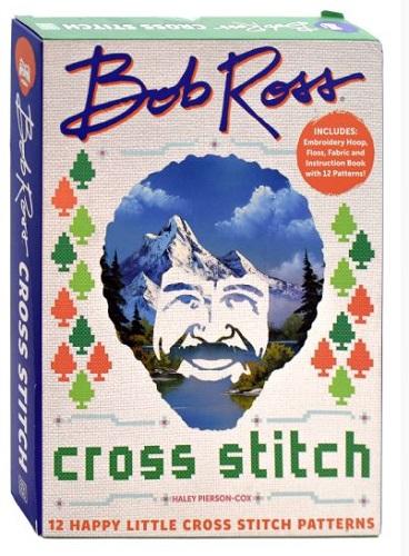 Bob Ross Cross Stich: 12 Happy Little Cross Stick Patterns