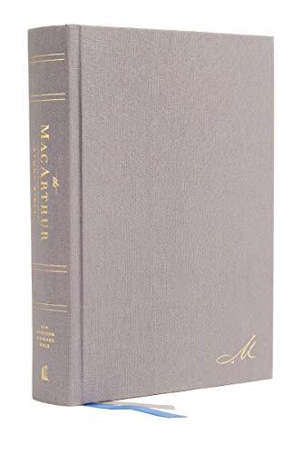 NASB, MacArthur Study Bible (Second Edtion, 5792GY Hardcover)
