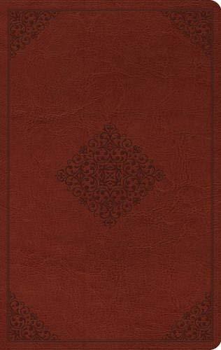 ESV Large Print Value Thinline Bible (TruTone, Tan, Ornament Design)