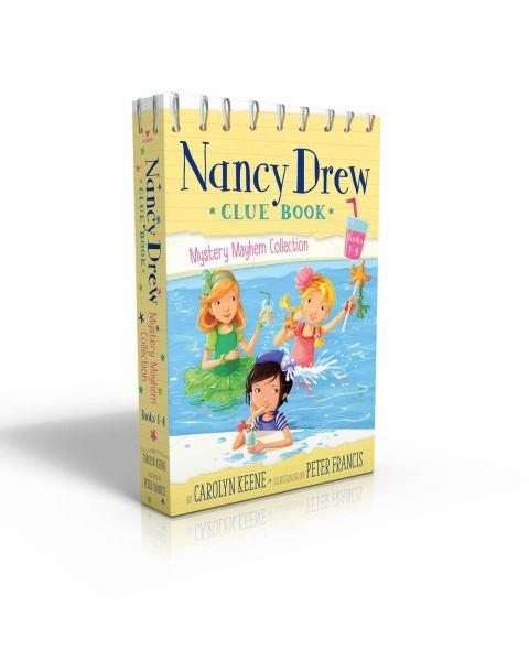 Nancy Drew Clue Book Mystery Mayhem Collection, Books 1-4