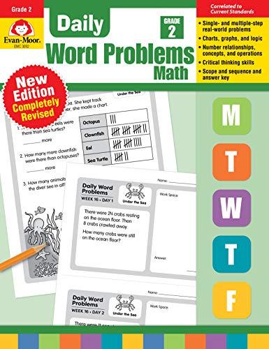 Daily Word Problems Math (Grade 2)