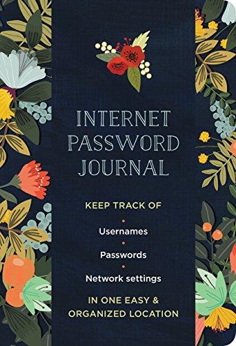 Password Logbook (hip Floral) - By Editors Of Rock Point