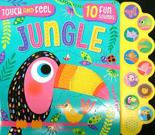 Jungle Touch and Feel Sound Book