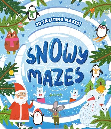 Snowy Mazes: 30 Exciting Mazes!