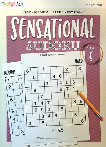 Sensational Sudoku Puzzletivity (Volume 5)