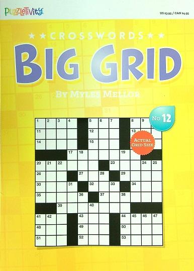Big Grid Crosswords (Volume 12)