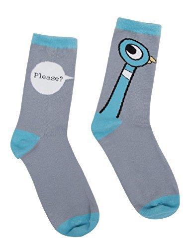 Don't Let the Pigeon Drive the Bus! Unisex Large Socks