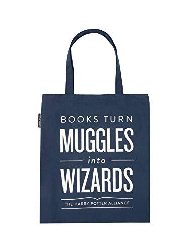 Books Turn Muggles into Wizards: The Harry Potter Alliance Tote Bag