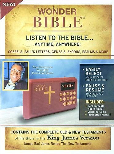 KJV, Wonder Bible Rechargeable Audio Player