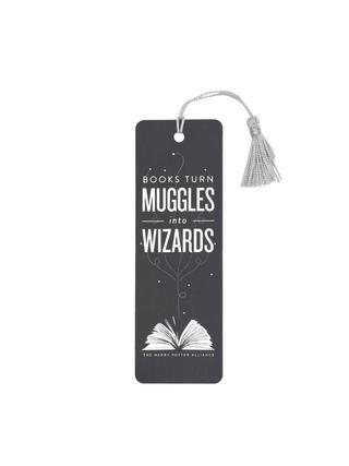 Books Are Magic Bookmark (Books Turn Muggles into Wizards)