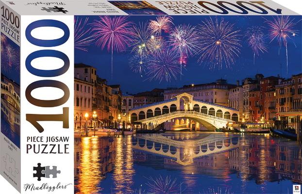 Rialto Bridge, Venice, Italy 1000 Piece Jigsaw Puzzle (Mindbogglers)