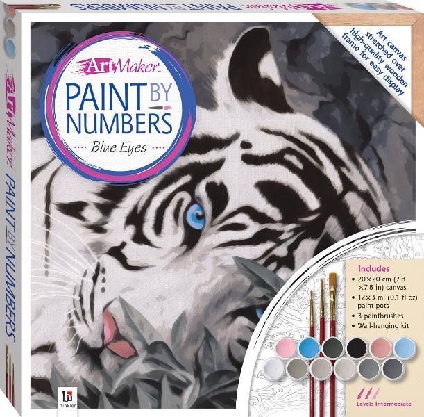 Blue Eyes Paint by Numbers (Art Maker)