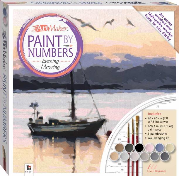 Evening Mooring Paint by Numbers (Art Maker)