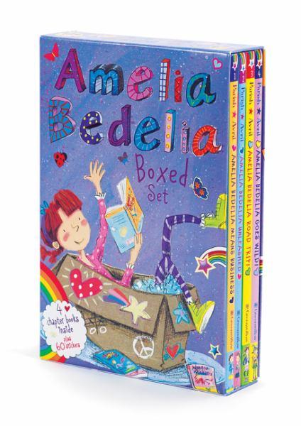 Amelia Bedelia Chapter Books Boxed Set (Goes Wild/Road Trip/Unleashed/Means Business)