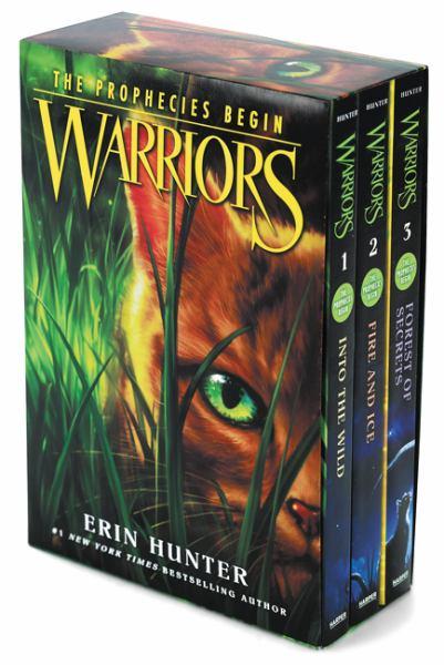 Warriors: The Prophecies Begin Box Set (Into the Wild/Fire and Ice/Forest of Secrets)