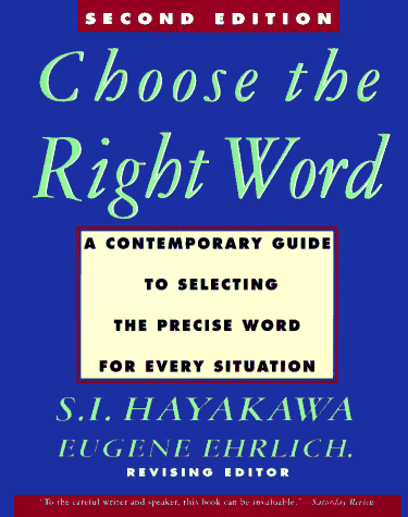 Choose the Right Word (Second Edition)