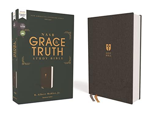 NASB, Grace & Truth Study Bible (Gray Cloth Over Board)