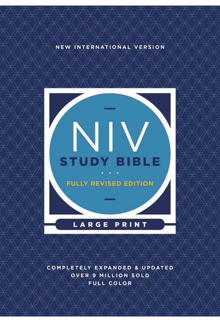 NIV, Large Print Study Bible (Fully Revised Edition)