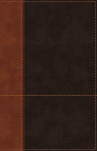 NIV Personal Size Large Print Reference Bible (Thumb Indexed, Brown Leathersoft)