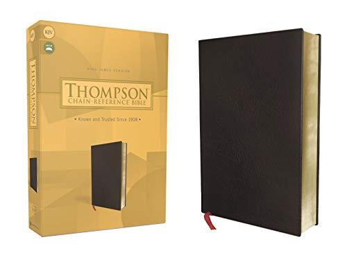 KJV, Thompson Chain-Reference Bible (Black Bonded Leather)