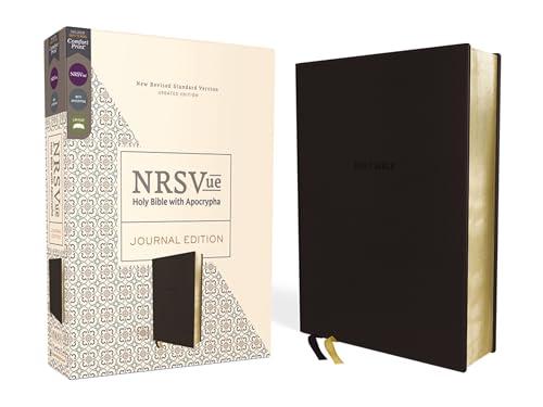 NRSVue Holy Bible With Apocrypha (Black Leathersoft, Journal Edition)