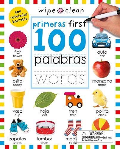Primeras First 100 Palabras (Wipe Clean)