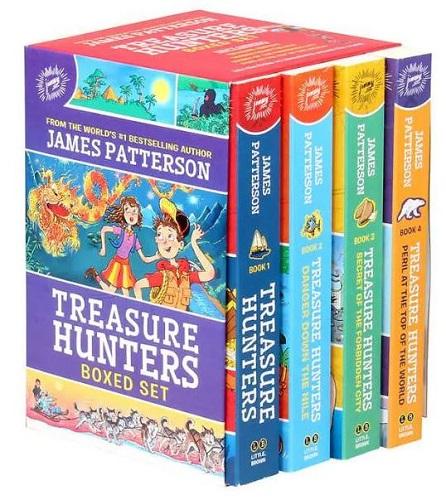 Treasure Hunters Boxed Set (Treasure Hunters/Danger Down the Nile/Secret of the Forbidden City/Peril at the Top of the World)