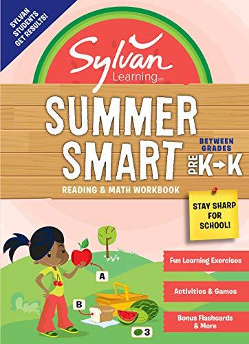 Summer Smart Reading & Math Workbook (Sylvan Learning, Grade PreK - K)