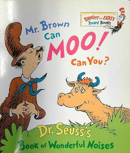 Mr. Brown Can Moo! Can You? (Bright and Early Board Books)
