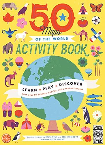 50 Maps of the World Activity Book (50 States)