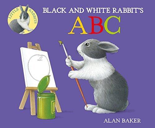 Black and White Rabbit's ABC (Little Rabbit Books)
