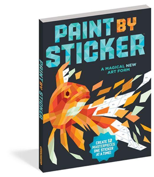 Paint by Sticker: Create 12 Masterpieces One Sticker at a Time!