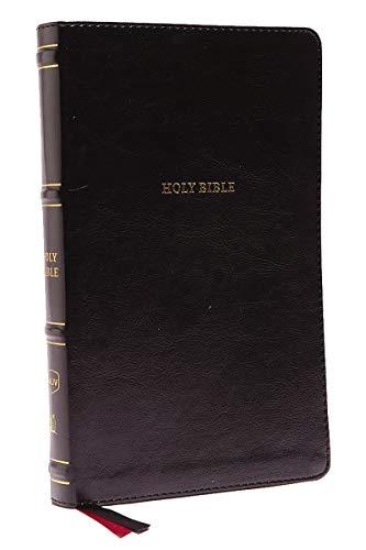 NKJV Thinline Bible (Thumb Indexed, # 4013BK, Black Leathersoft)