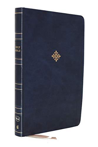 NKJV, Super Giant Comfort Print, Reference Bible (2853NA - Blue Leathersoft)