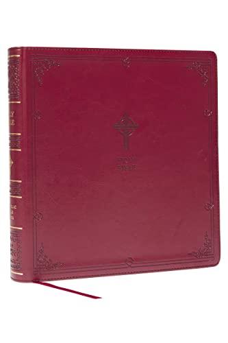 NABRE, XL Catholic Bible (#7983BRG - Burgundy Leathersoft)