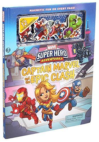 Captain Marvel and the Epic Clash Magnetic Playset (Marvel Super Hero Adventures)