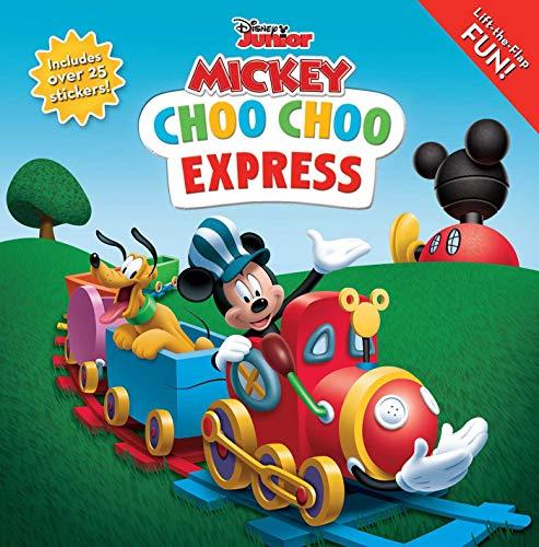 Choo Choo Express Lift-the-Flap Book (Disney Junior Mickey)