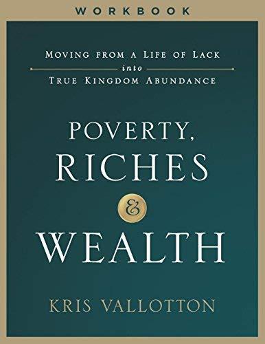Poverty, Riches and Wealth Workbook