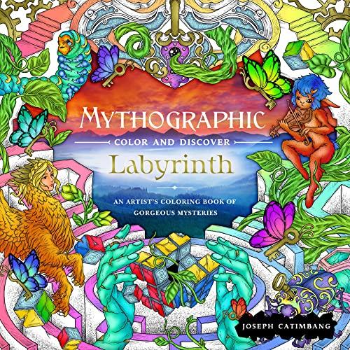 Labyrinth: An Artist's Coloring Book of Gorgeous Mysteries (Mythographic)