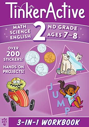 Tinker Active 3-In-1 Workbook: Math, Science, English (Grade 2)