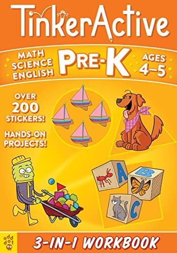 3-In-1 Workbook Ages 4-5 (Tinker Active, Pre-K)