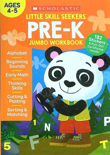Pre-K Jumbo Workbook (Little Skill Seekers)