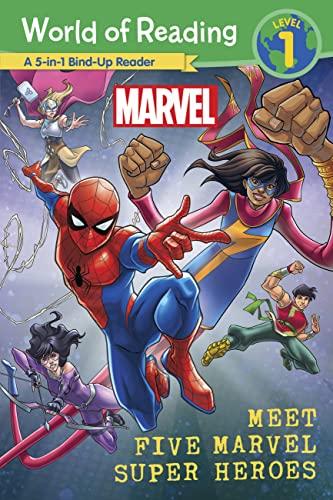 Meet Five Marvel Super Heroes (World of Reading, Level 1)